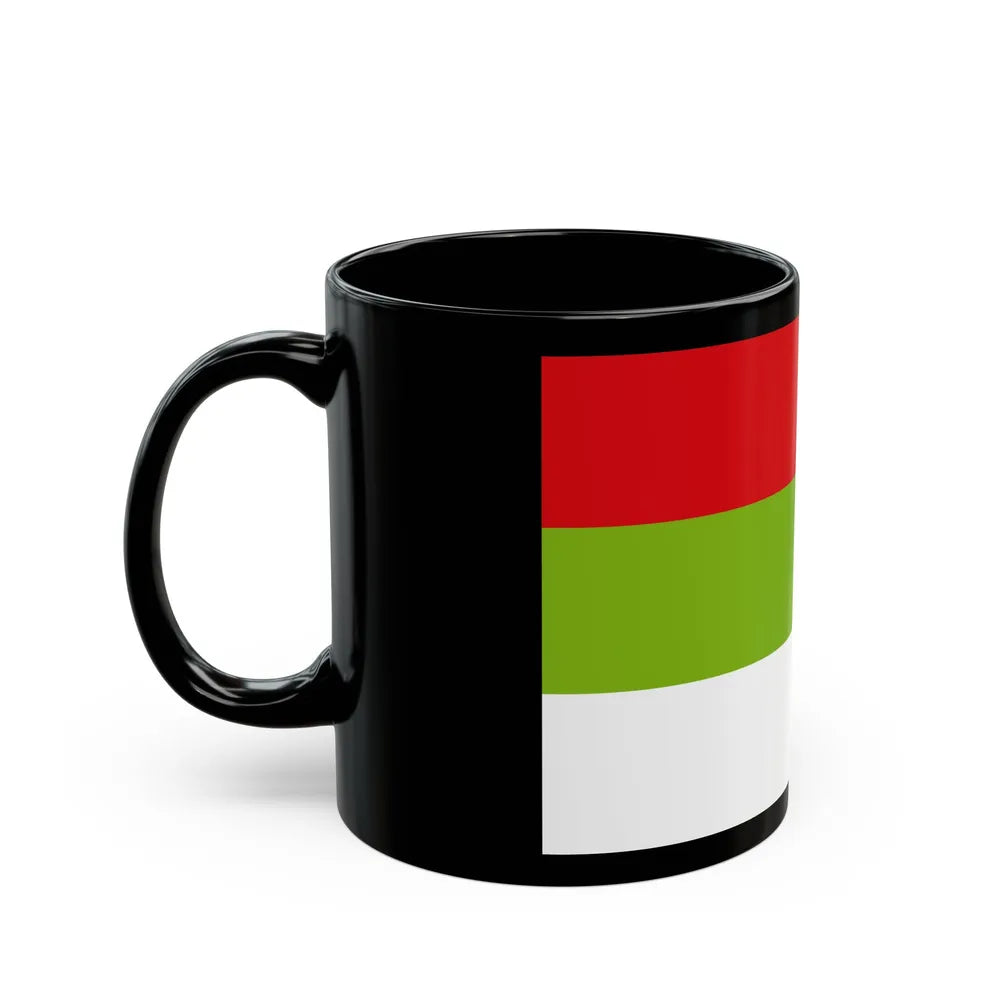 Flag of Ipiales Colombia - Black Coffee Mug-Go Mug Yourself