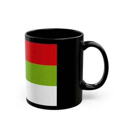 Flag of Ipiales Colombia - Black Coffee Mug-Go Mug Yourself