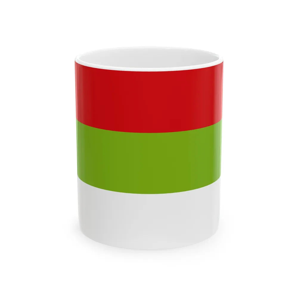 Flag of Ipiales Colombia - White Coffee Mug-11oz-Go Mug Yourself