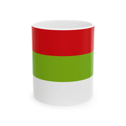 Flag of Ipiales Colombia - White Coffee Mug-11oz-Go Mug Yourself