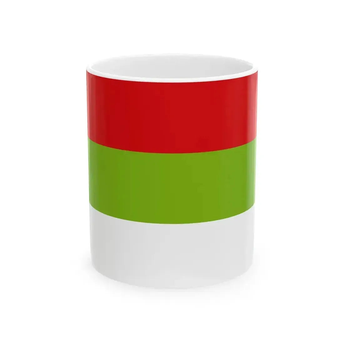 Flag of Ipiales Colombia - White Coffee Mug 11oz - Go Mug Yourself