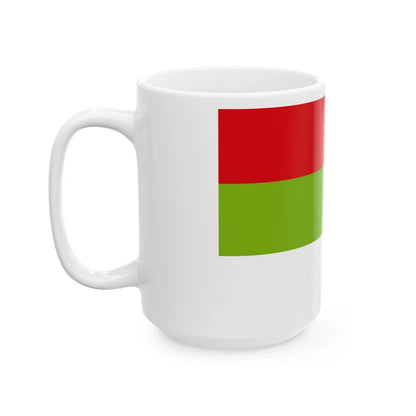 Flag of Ipiales Colombia - White Coffee Mug-Go Mug Yourself