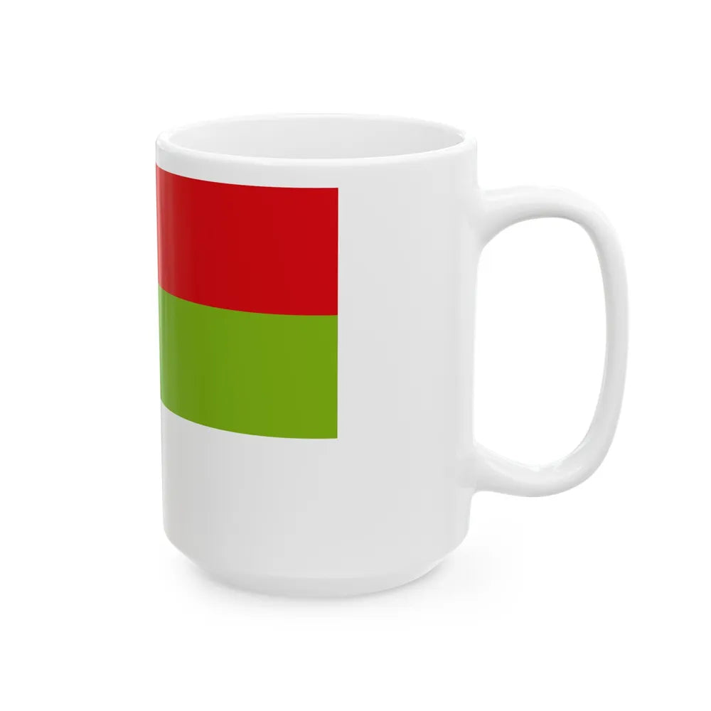 Flag of Ipiales Colombia - White Coffee Mug-Go Mug Yourself