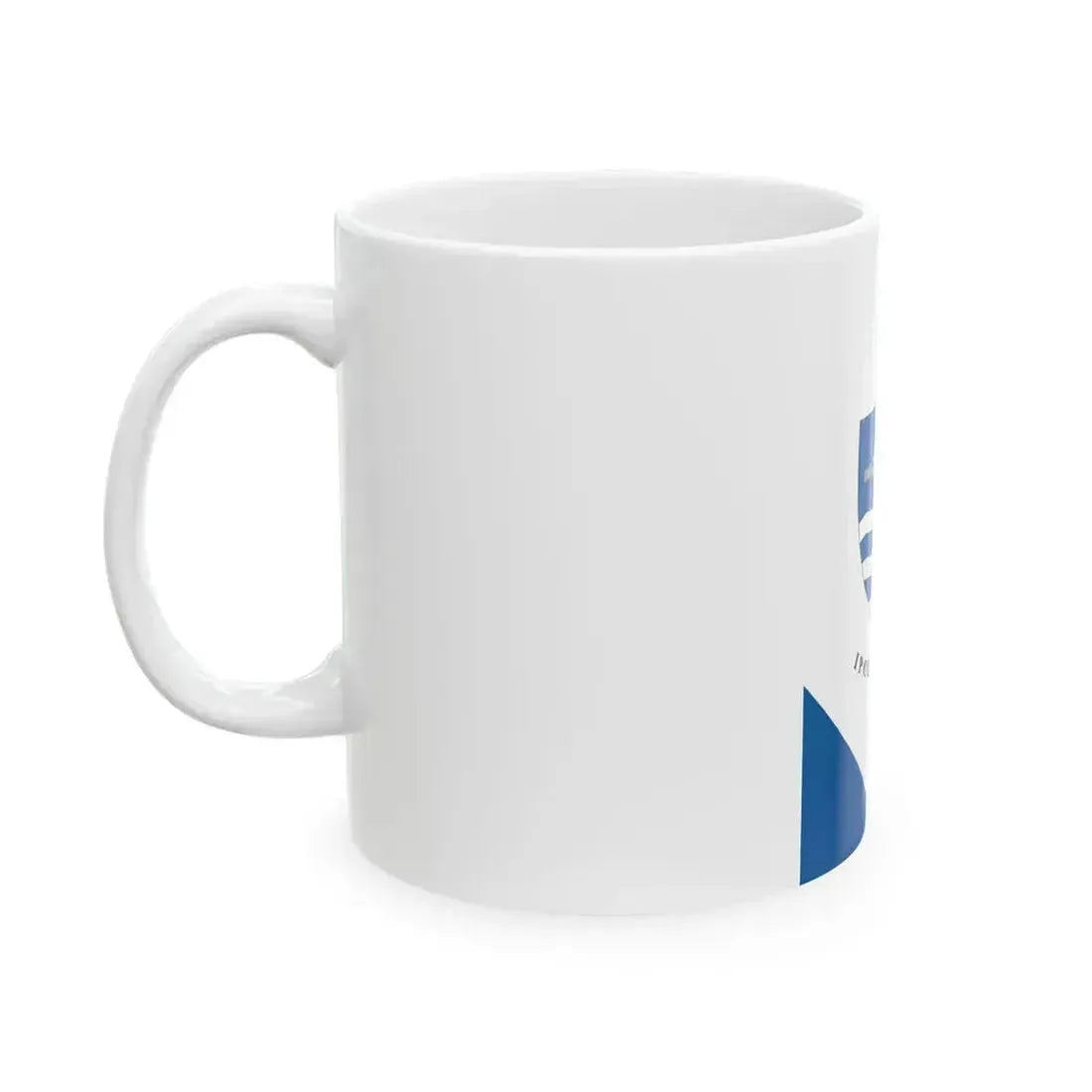 Flag of Ipolydamasd (Hungary) White Coffee Mug - Go Mug Yourself