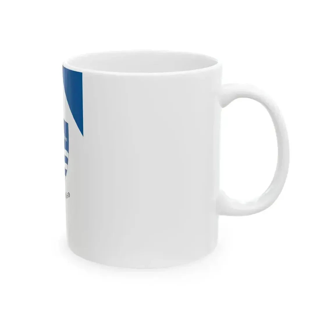 Flag of Ipolydamasd (Hungary) White Coffee Mug - Go Mug Yourself