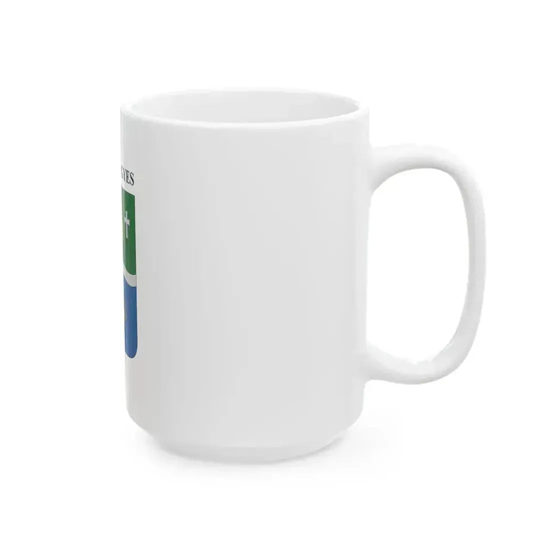 Flag of Ipolytolgyes (Hungary) White Coffee Mug - Go Mug Yourself