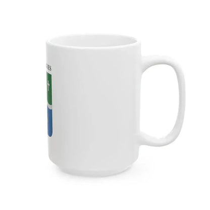 Flag of Ipolytolgyes (Hungary) White Coffee Mug - Go Mug Yourself