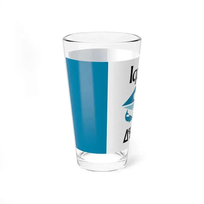 Flag of Iqaluit Nunavut Canada - Pint Glass 16oz - Go Mug Yourself