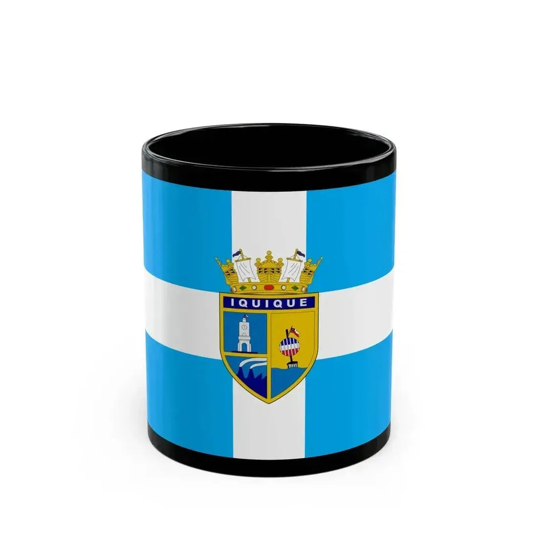 Flag of Iquique Chile - Black Coffee Mug 11oz - Go Mug Yourself