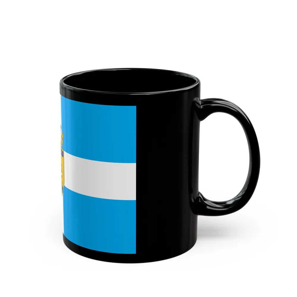 Flag of Iquique Chile - Black Coffee Mug-Go Mug Yourself