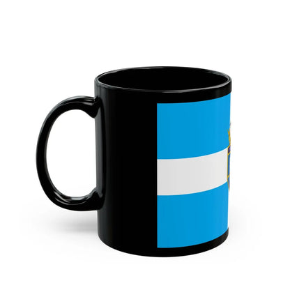 Flag of Iquique Chile - Black Coffee Mug-Go Mug Yourself