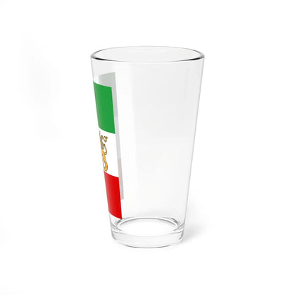 Flag of Iran 1925-1979 vertical (Iran) Pint Glass 16oz - Go Mug Yourself