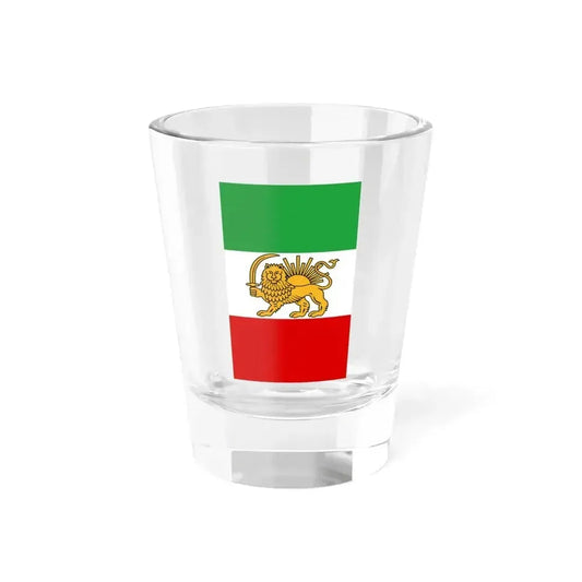 Flag of Iran 1925-1979 vertical (Iran) Shot Glass 1.5oz 1.5oz - Go Mug Yourself
