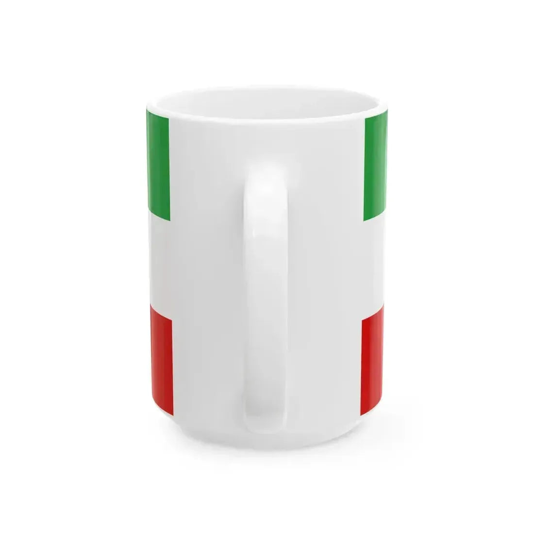 Flag of Iran before 1979 Revolution (Iran) White Coffee Mug - Go Mug Yourself