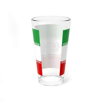 Flag of Iran Democratic (Iran) Pint Glass 16oz - Go Mug Yourself