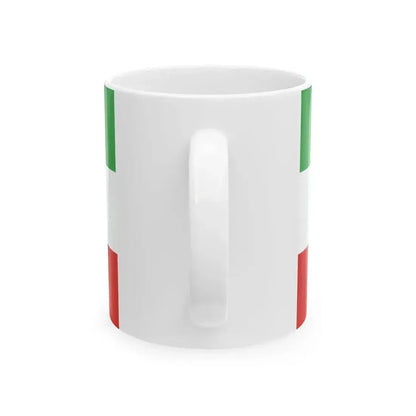 Flag of Iran no state government (Iran) White Coffee Mug - Go Mug Yourself