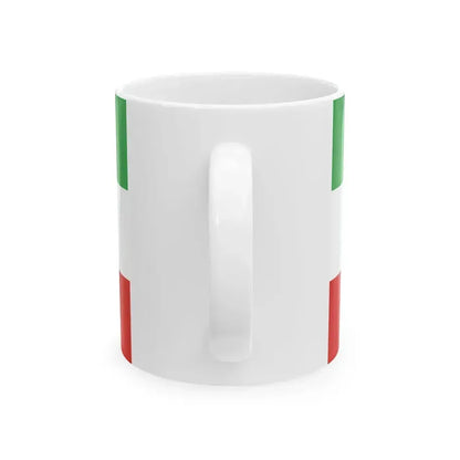 Flag of Iran Party (Iran) White Coffee Mug - Go Mug Yourself