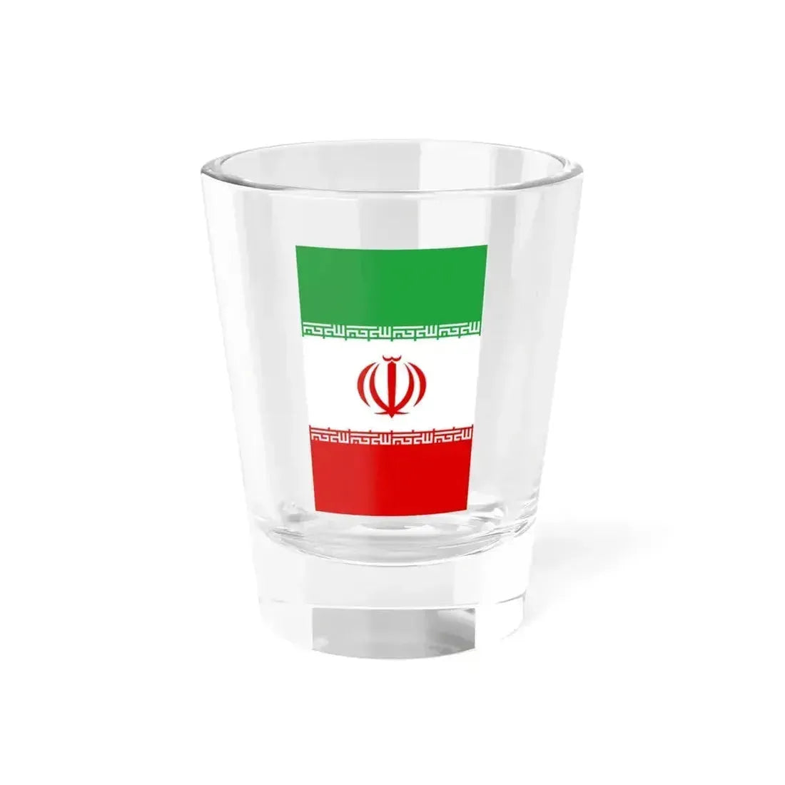 Flag of Iran vertical (Iran) Shot Glass 1.5oz 1.5oz - Go Mug Yourself