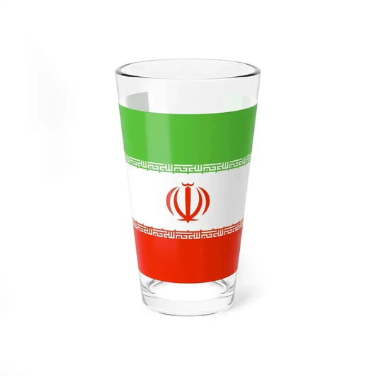 Flag of Iran WFB 2000 (Iran) Pint Glass 16oz 16oz - Go Mug Yourself
