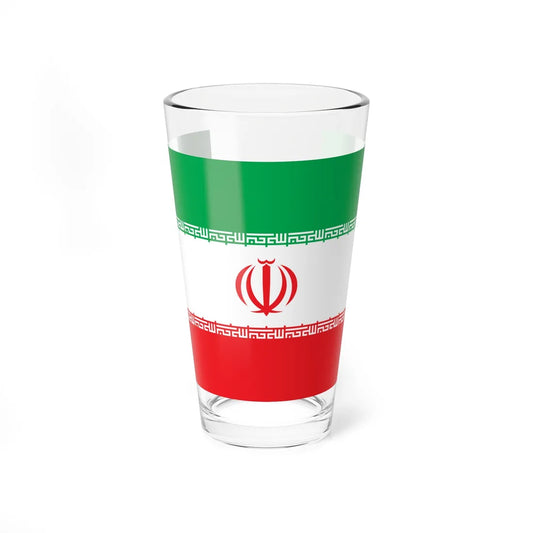 Flag of Iran WFB (Iran) Pint Glass 16oz 16oz - Go Mug Yourself