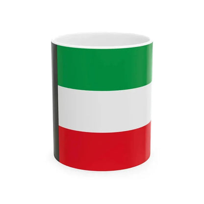 Flag of Iranian Arabs (Iran) White Coffee Mug 11oz - Go Mug Yourself