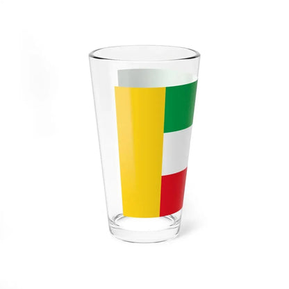 Flag of Iranian Kurds (Iran) Pint Glass 16oz - Go Mug Yourself