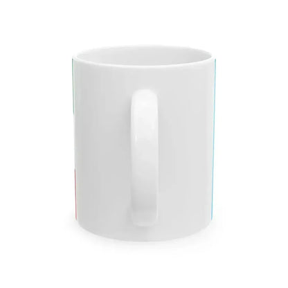 Flag of Iranian Turks (Iran) White Coffee Mug - Go Mug Yourself