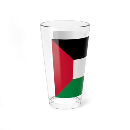 Flag of Iraq 1924-1959 3-2 without stars (Iraq) Pint Glass 16oz - Go Mug Yourself