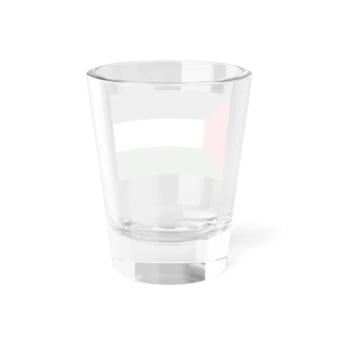 Flag of Iraq 1924-1959 3-2 without stars (Iraq) Shot Glass 1.5oz - Go Mug Yourself
