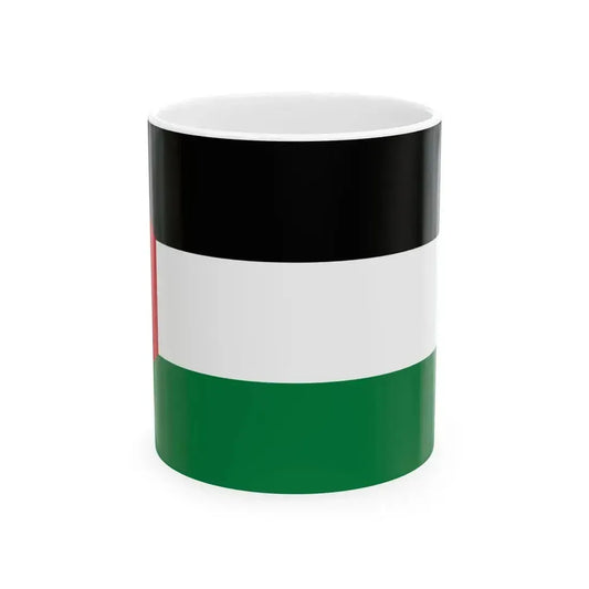 Flag of Iraq 1924-1959 (Iraq) White Coffee Mug 11oz - Go Mug Yourself