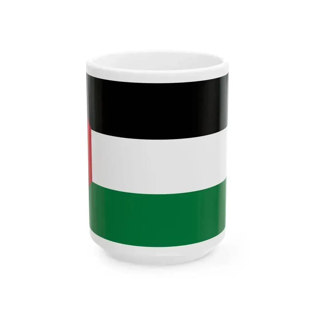 Flag of Iraq 1924-1959 (Iraq) White Coffee Mug 15oz - Go Mug Yourself