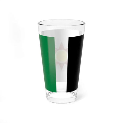 Flag of Iraq 1959-1963 (Iraq) Pint Glass 16oz - Go Mug Yourself