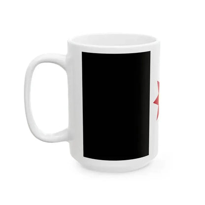 Flag of Iraq 1959-1963 (Iraq) White Coffee Mug - Go Mug Yourself