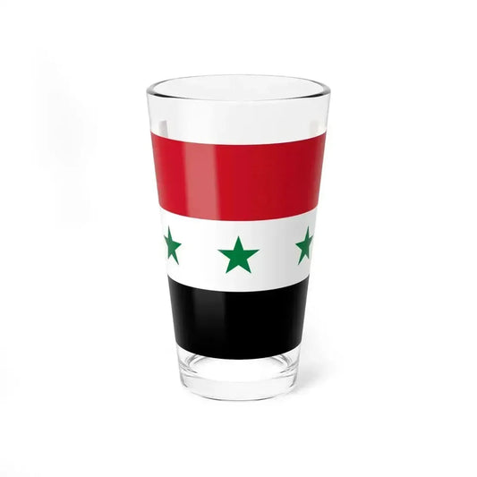 Flag of Iraq 1963-1991 (Iraq) Pint Glass 16oz 16oz - Go Mug Yourself