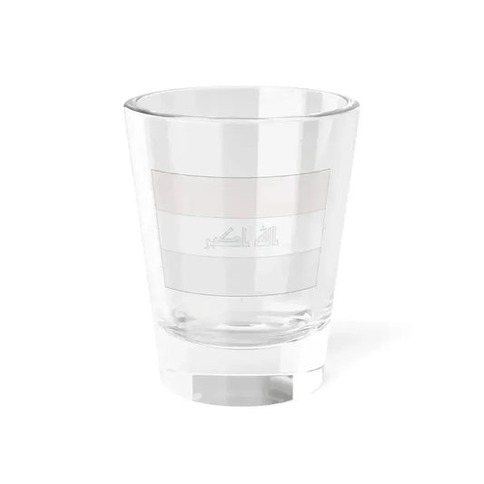 Flag of Iraq construction sheet (Iraq) Shot Glass 1.5oz 1.5oz - Go Mug Yourself
