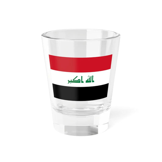 Flag of Iraq (Iraq) Shot Glass 1.5oz 1.5oz - Go Mug Yourself