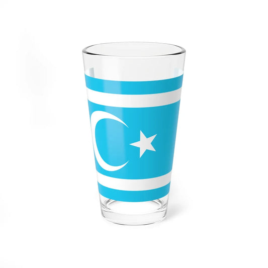 Flag of Iraq Turkmen FrontVEC (Iraq) Pint Glass 16oz 16oz - Go Mug Yourself
