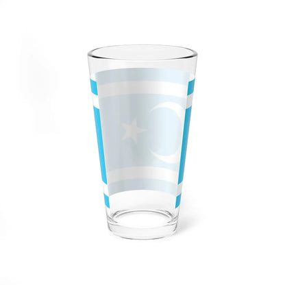 Flag of Iraq Turkmen FrontVEC (Iraq) Pint Glass 16oz - Go Mug Yourself