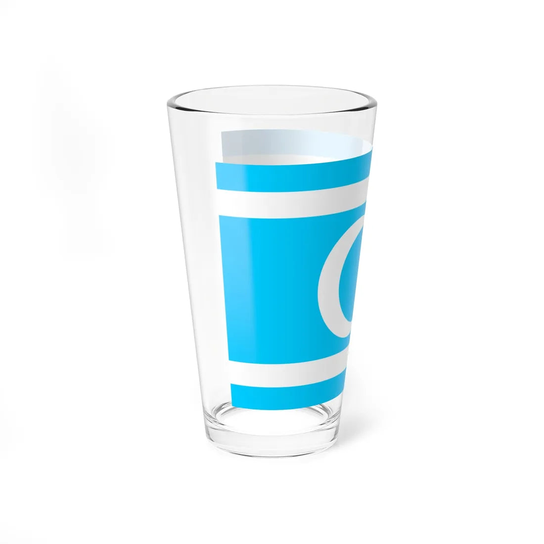 Flag of Iraqi Turkmans (Iraq) Pint Glass 16oz - Go Mug Yourself
