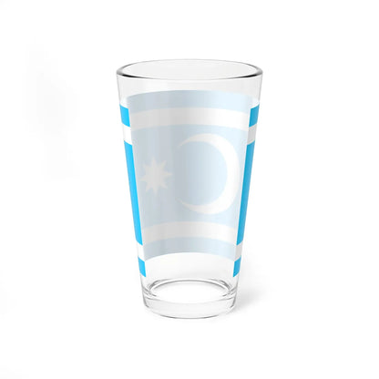 Flag of Iraqi Turkmans (Iraq) Pint Glass 16oz - Go Mug Yourself