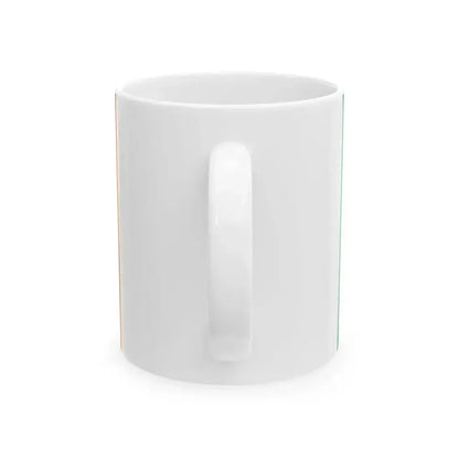 Flag of Ireland 3-2 (Ireland) White Coffee Mug - Go Mug Yourself