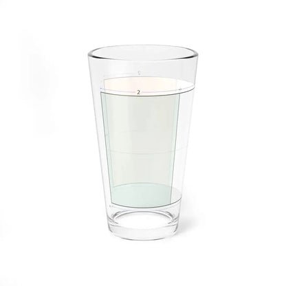 Flag of Ireland construction sheet (Ireland) Pint Glass 16oz - Go Mug Yourself