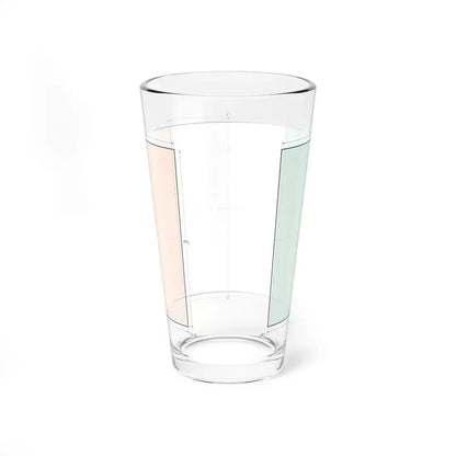 Flag of Ireland construction sheet (Ireland) Pint Glass 16oz - Go Mug Yourself