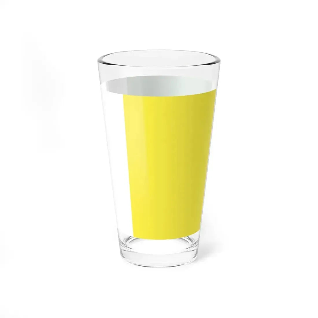 Flag of Ireland gold (Ireland) Pint Glass 16oz - Go Mug Yourself