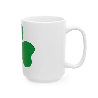 Flag of Ireland rugby (Ireland) White Coffee Mug - Go Mug Yourself