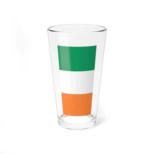 Flag of Ireland vertical (Ireland) Pint Glass 16oz 16oz - Go Mug Yourself