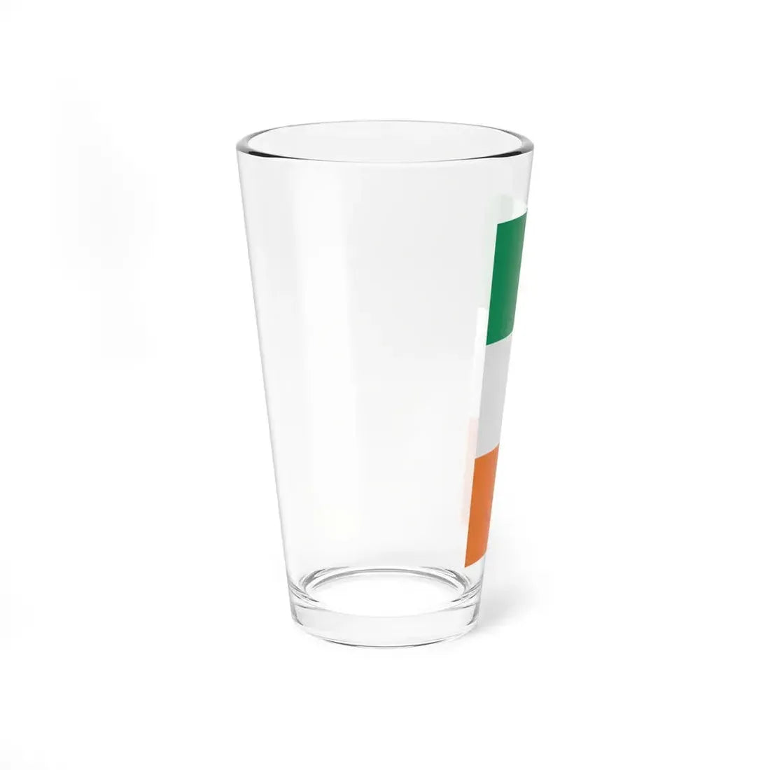 Flag of Ireland vertical (Ireland) Pint Glass 16oz - Go Mug Yourself