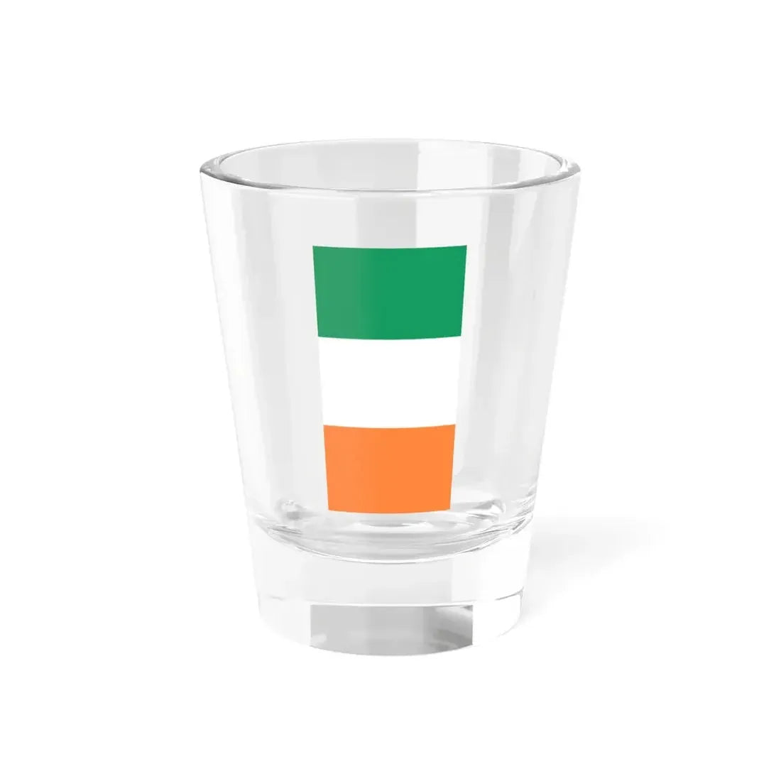 Flag of Ireland vertical (Ireland) Shot Glass 1.5oz 1.5oz - Go Mug Yourself