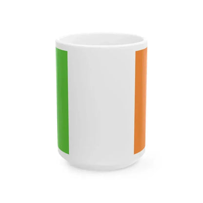 Flag of Ireland WFB 2000 (Ireland) White Coffee Mug 15oz - Go Mug Yourself