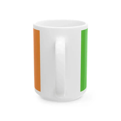 Flag of Ireland WFB 2000 (Ireland) White Coffee Mug - Go Mug Yourself